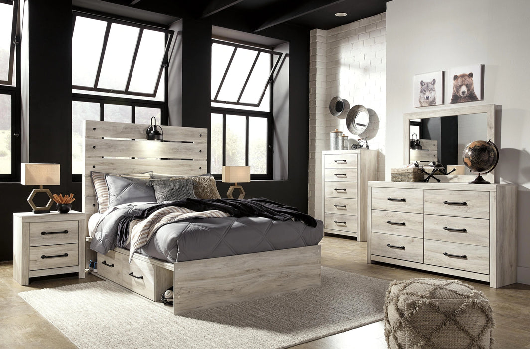 Cambeck Bed with 4 Storage Drawers