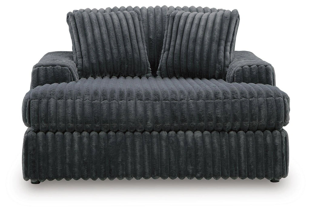 Midnight-Madness Oversized Chaise