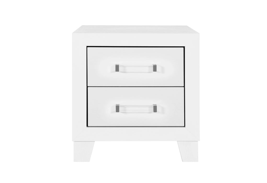 Luccia White Nightstand