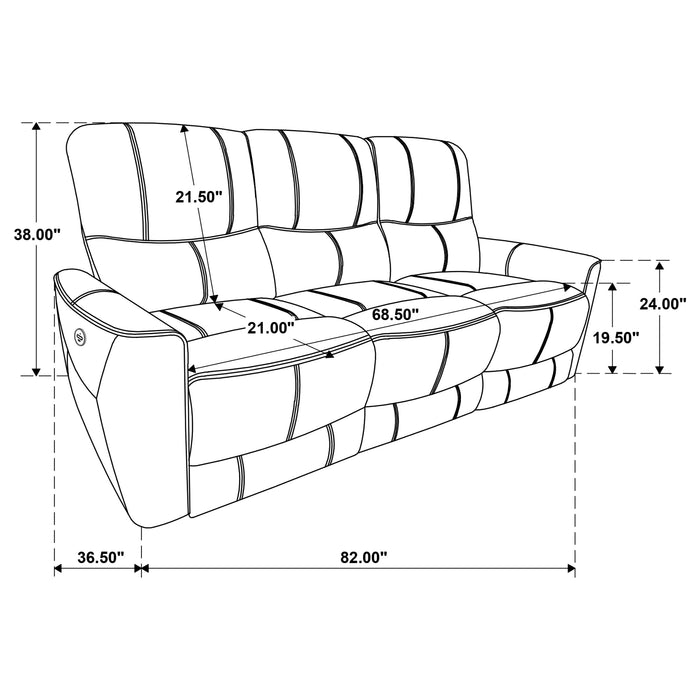 Greenfield Power Reclining Sofa