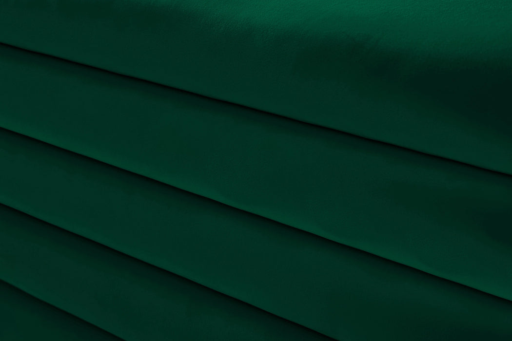 Lorenzo Green Velvet Ottoman