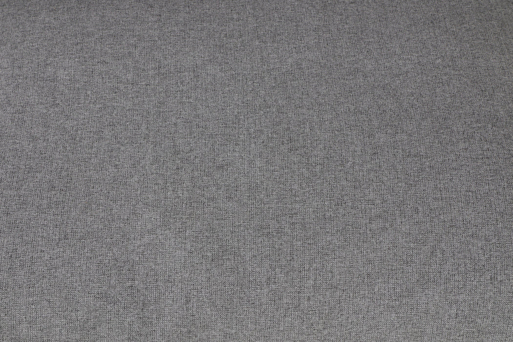 Serene Grey Linen Fabric Deluxe Cloud Modular Sectional