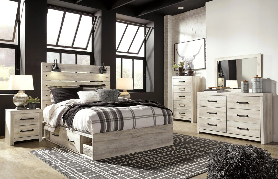 Cambeck Bed with 4 Storage Drawers