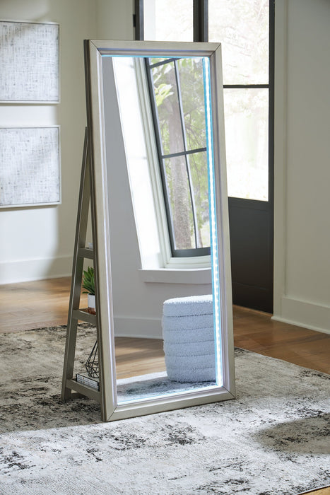 Evesen Floor Standing Mirror/Storage
