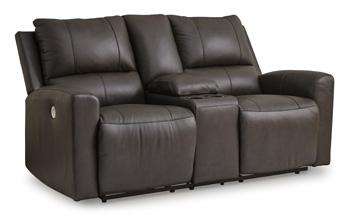 Boxmere Power Reclining Loveseat with Console