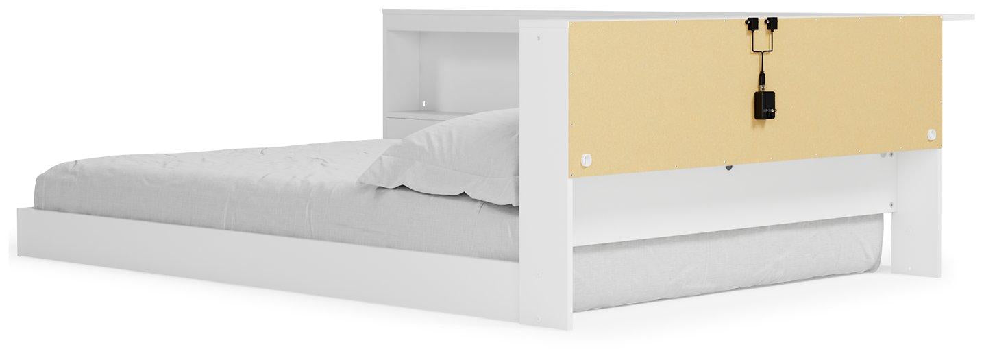 Piperton Bookcase Storage Bed