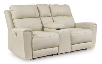 Dahlmoore Power Reclining Loveseat with Console