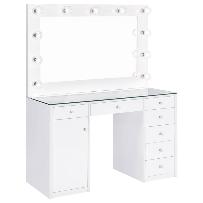 Acena Vanity Table and Mirror