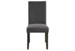 D1622 BLACK DINING CHAIR image