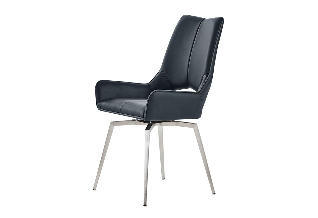 D4878 BLACK DINING CHAIR image