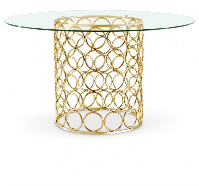 Opal Gold Dining Table