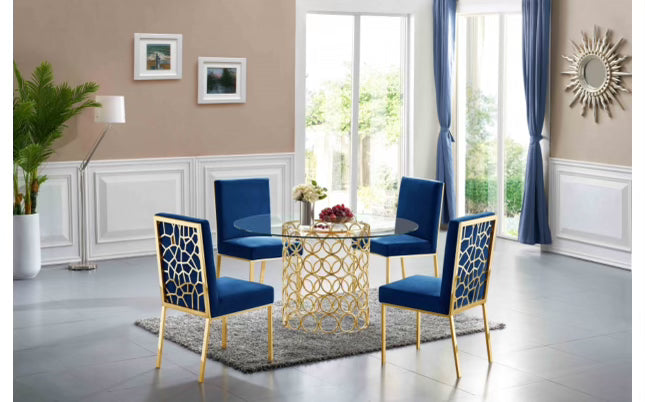 Opal Gold Dining Table