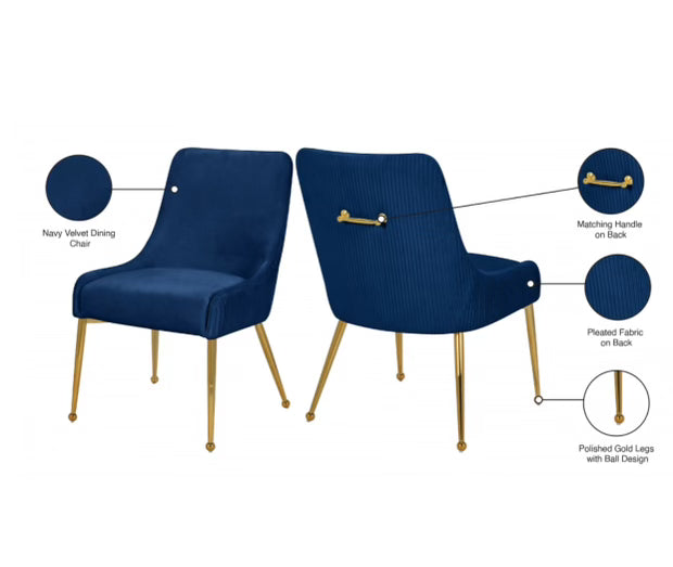 Ace Velvet Dining Chair