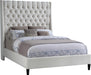 Fritz Cream Velvet King Bed image