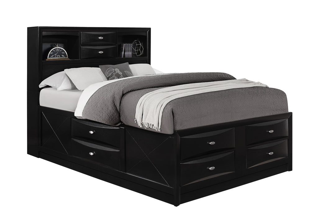 LINDA BLACK KING BED GROUP